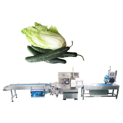 Автоматический тип машина для упаковки подушки овоща картошки